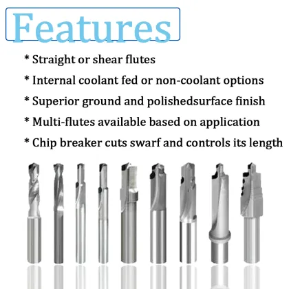 Customized PCD Step Drill Reamer CNC Tools - PCD Reamer Diamond Adjustable Reamer