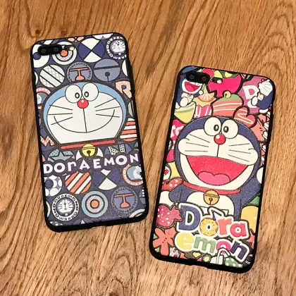 For Doraemon Style Phone Cover for oppo r7s plus phone case stuffed animal
