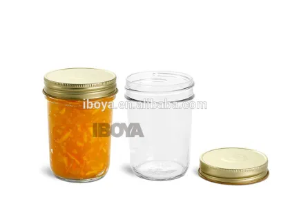 8oz Latest Design High Quality Lucid Glass Jar
