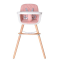 Cadeira alta para bebê com bandeja removível