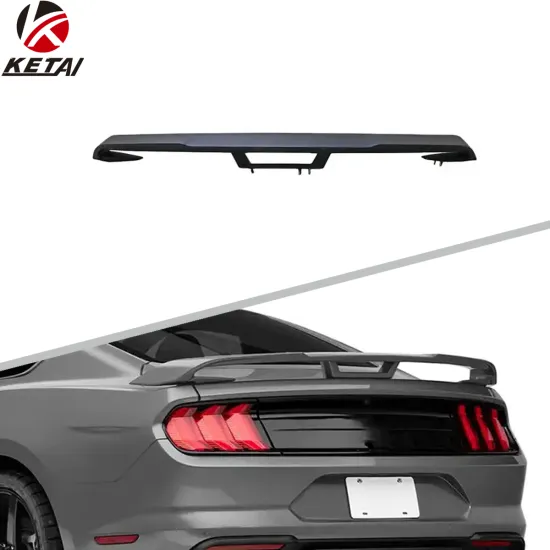 GT Style Blow Molding Rear Wing Spoiler for Mustang 2015-2021