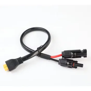XT60 Female to MC30cm 4mm² Copper Positive Pole Red Wire Female Header Solar Panel Power Extension Cable