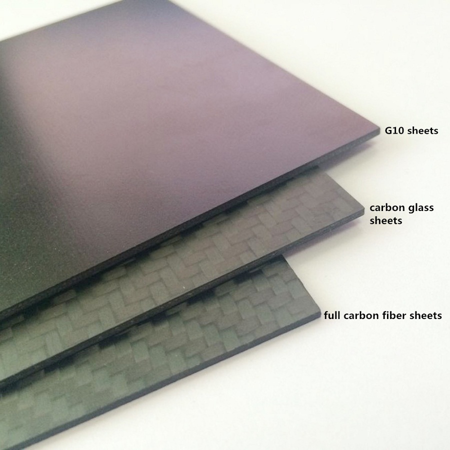 Plaque en fibre de carbone OEM/ODM 1mm