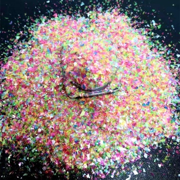 Customized Polyester Confetti in Glitter Shapes: Perfect Decorations for Christmas, Ramadan, Graduations, and Valentine's Day - 1KG Minimum Order