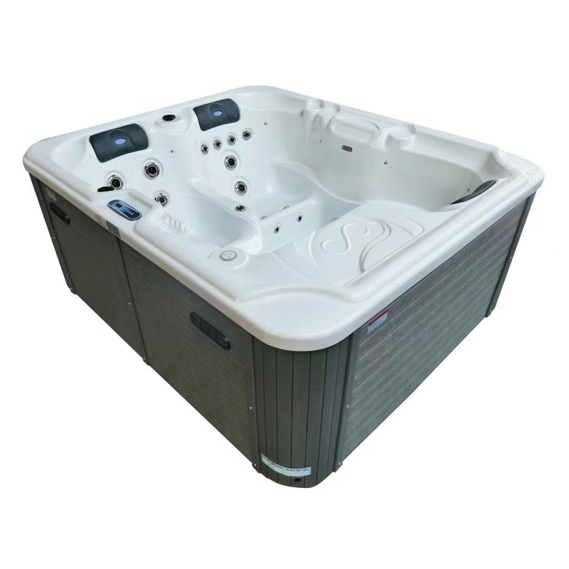 Acrylic 3 Persons Outdoor Spa Hot Tub