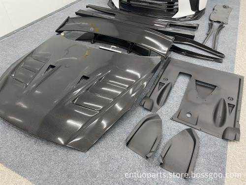 Top Secret Body Kit for GTR35 Nissan GT-R R35: Full Set Bumper Hood Wing with Perfect Fitment and Quality