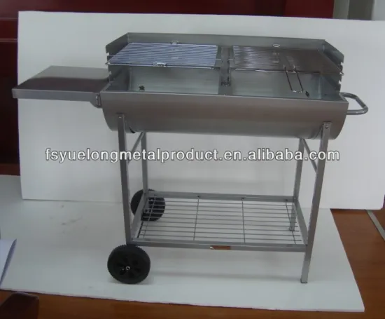 Oil Barrel Charcoal grill. Portable bbq grill