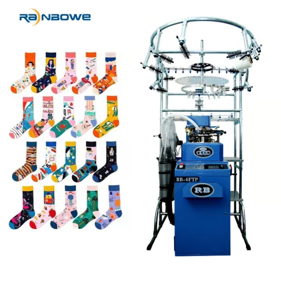 Korean Computerized Plain Terry Socks Making Machine at Affordable Prices