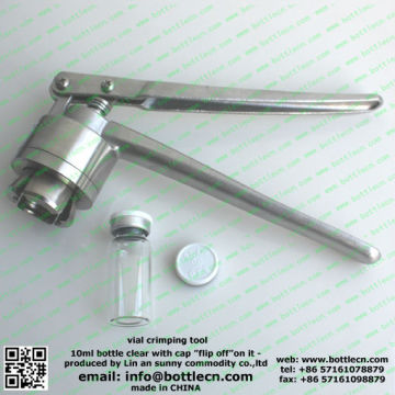 manual plastic bottle capping machine crimp cap