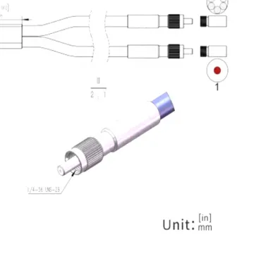 Transmissive Invasive Fiber Optic Connectors for Medical Devices