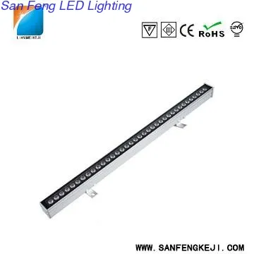 DMX 512 rgb led wall wash light