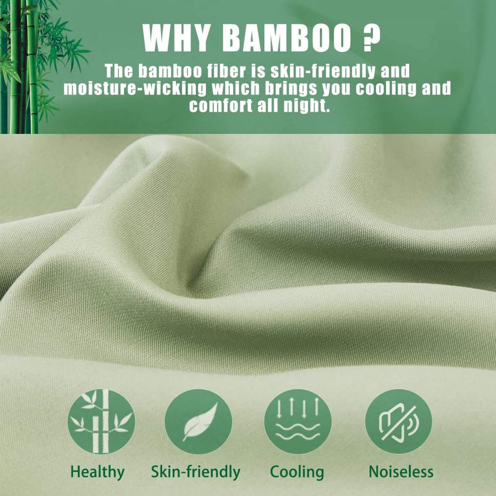 Eco Friendly Bamboo Cooling Envelope Pillow Cover