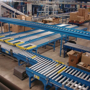 High Quality Standard Size Roller Conveyors for Pallet Delivery in Factories