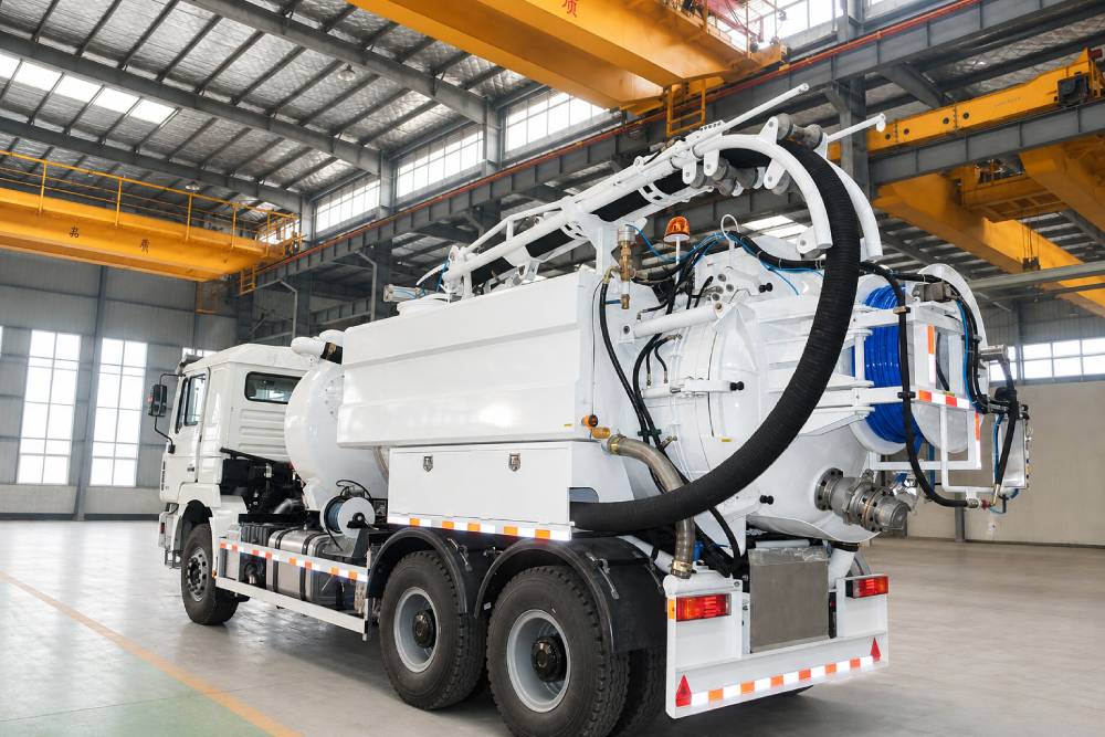Combined Vacuum Jetting Trucks