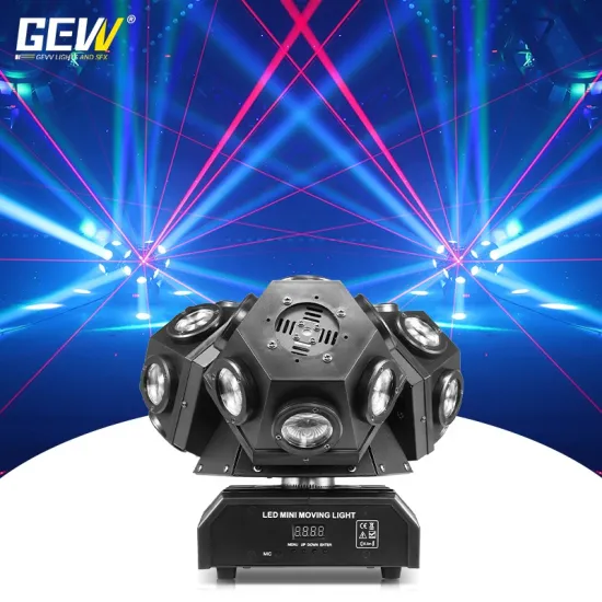 3 Heads 18*10W 4 in 1 RGBW Strobe Laser LED Moving Light - Guangzhou DJ Beam Equipment