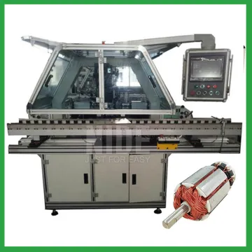 Motor Rotor Armature Coils Winding Machinery with conveyor