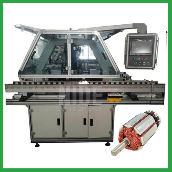 Motor Rotor Armature Coils Winding Machinery with conveyor