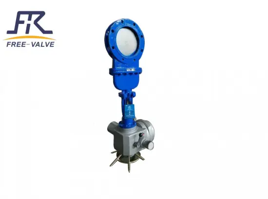 Electric bonnet Knife Gate Valve