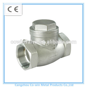 Stainless Steel Y Spring Loaded Check Valve