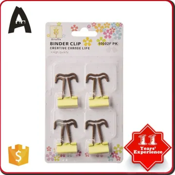 All-season performance factory supply painted binder clip