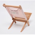 Sedia a base di piegatura pieghevole personalizzata esterna sedia da spiaggia pieghevole pieghevole.