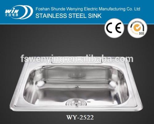 High quality and economical single large bowl kitchen sink for sale 2522