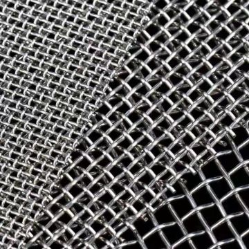 Mesh en fil tissé groupé en acier inoxydable