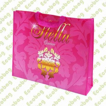 Recycle PET Bag with Gravure Printing,Customized Logo and Designs are Accepted,Suitable for Shopping