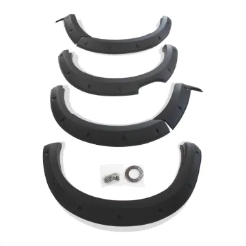Matte Black Fender Flares Exterior Accessories for Isuzu D-Max/Dmax (2020-2022)