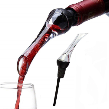 Exclusive Dericsson Wine Accessories Gift Set: Decanter, Aerator, and Stopper in Black for Wine Enthusiasts