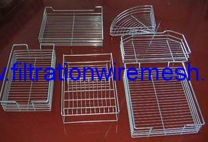 stainless steel wire mesh basket