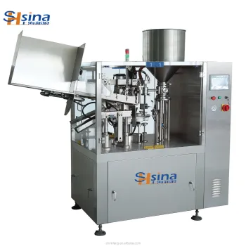 Sina Automatic Hot Air Tube Filling and Sealing Machine for Toothpaste