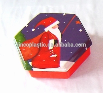 Santa Claus Printing Candy Box For Gift