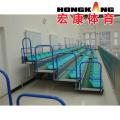 Hongkang Low Back Stadium Telescopic Tribune Seating