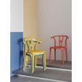 Stackable Plastic Armchair for Outdoors