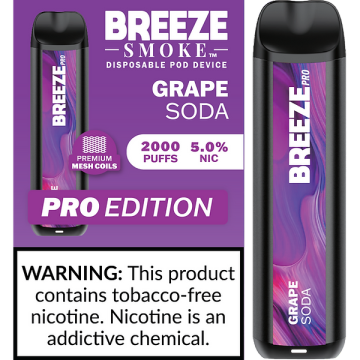 Breeze Smoke Pro Edition 2000 Puffs Disposable Device