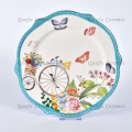 Новый модный набор роскошной керамической посуды
