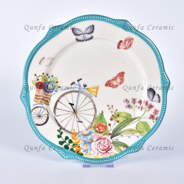 Nuovo set da pranzo alla moda set di stoviglie in ceramica di lusso