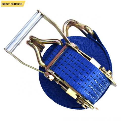 2 Inch 5 Tons Tie Belt Ratchet Strap for Heavy Duty Cargo Lashing