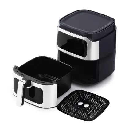 Home kitchen appliances digital smart deep fryer 6.5L electric air fryer oven
