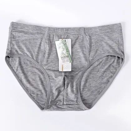 Bamboo Fiber Loose Shorts for Men - Large Size Underwear