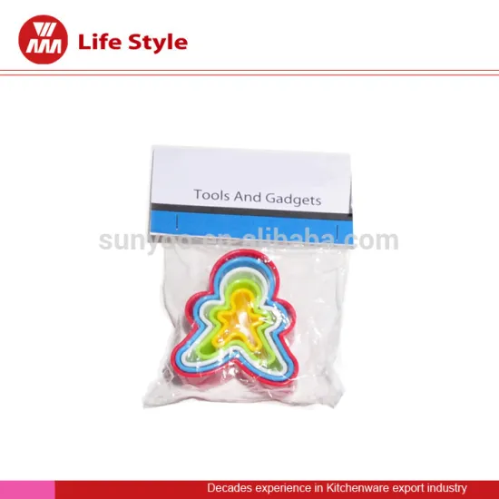 nice design nylon human sharps cake/cookies mould for kid' bakeware