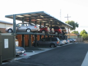 double car parking lift