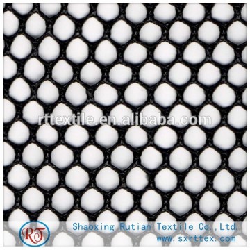 high quality big hole polyester hexagonal mesh fabric for bag