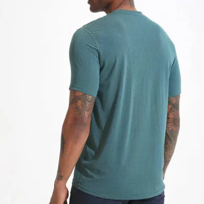 Men Short Sleeve Crew Neck T Shirt