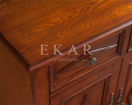 Neo Classic Furniture Wooden Shoe Shelf Wooden Furniture Shoe Cabinet