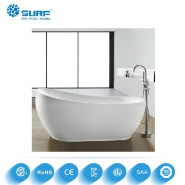 Luxury 1 person soaking bathtub soak tub