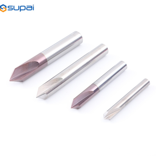 Carbide Spot Chamfer End Mill For Aluminum Steel