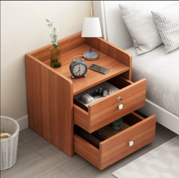 Gabinete de dormitorio de almacenamiento de madera sólida
