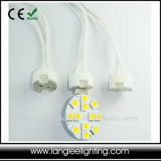 Low Voltage Lamp Holder For G4 GX5.3 (Round)